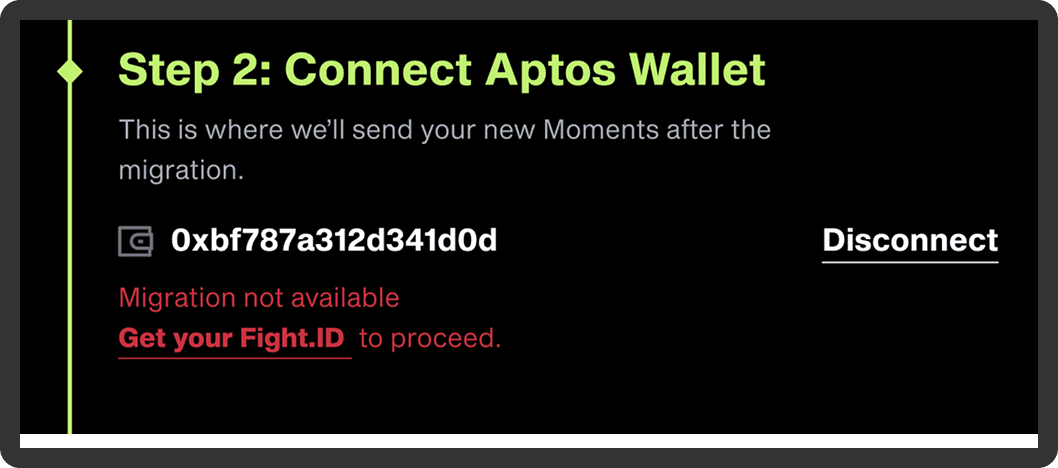 Step 2 - Verify wallet
